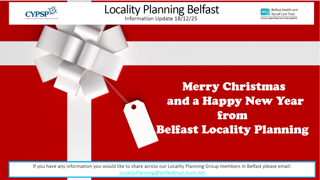 Belfast Locality Planning Newsletter – 18th December 2025