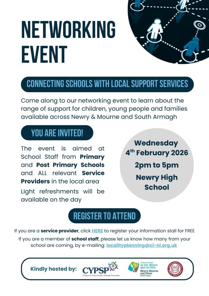 Schools Networking Event – Newry, Mourne & South Armagh – 4 February 2026