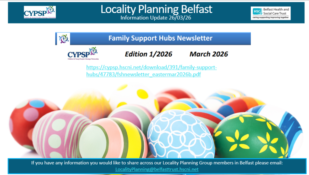 Belfast Locality Planning Newsletter – 26th March 2026
