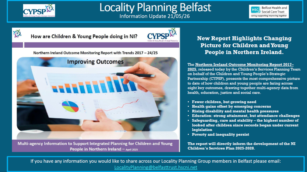 Belfast Locality Planning Newsletter – 21 May 2026