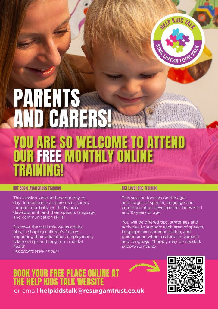 Help Kids Talk – Basic Awareness and Level One training
