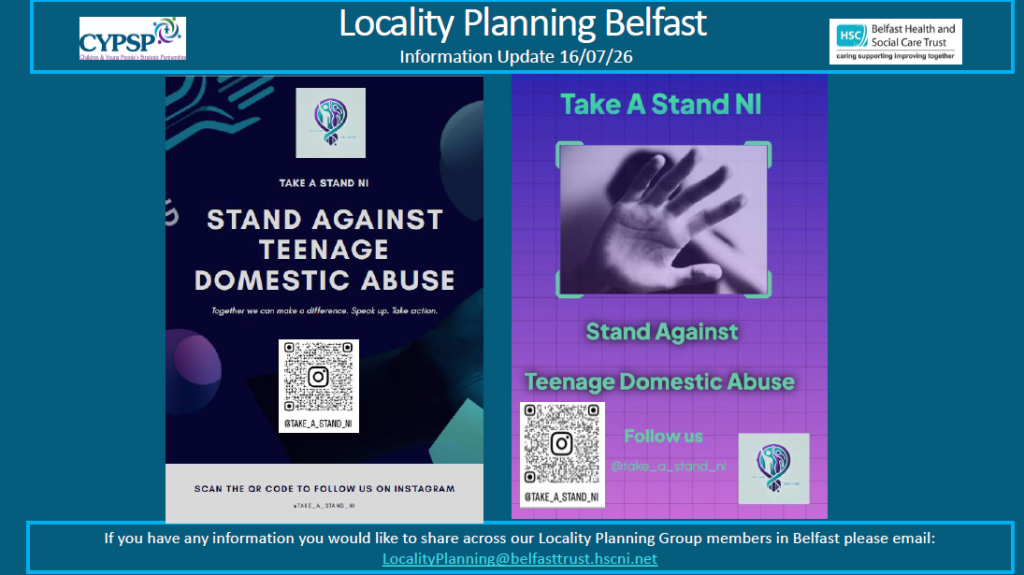 Belfast Locality Planning Newsletter – 16 July 2026